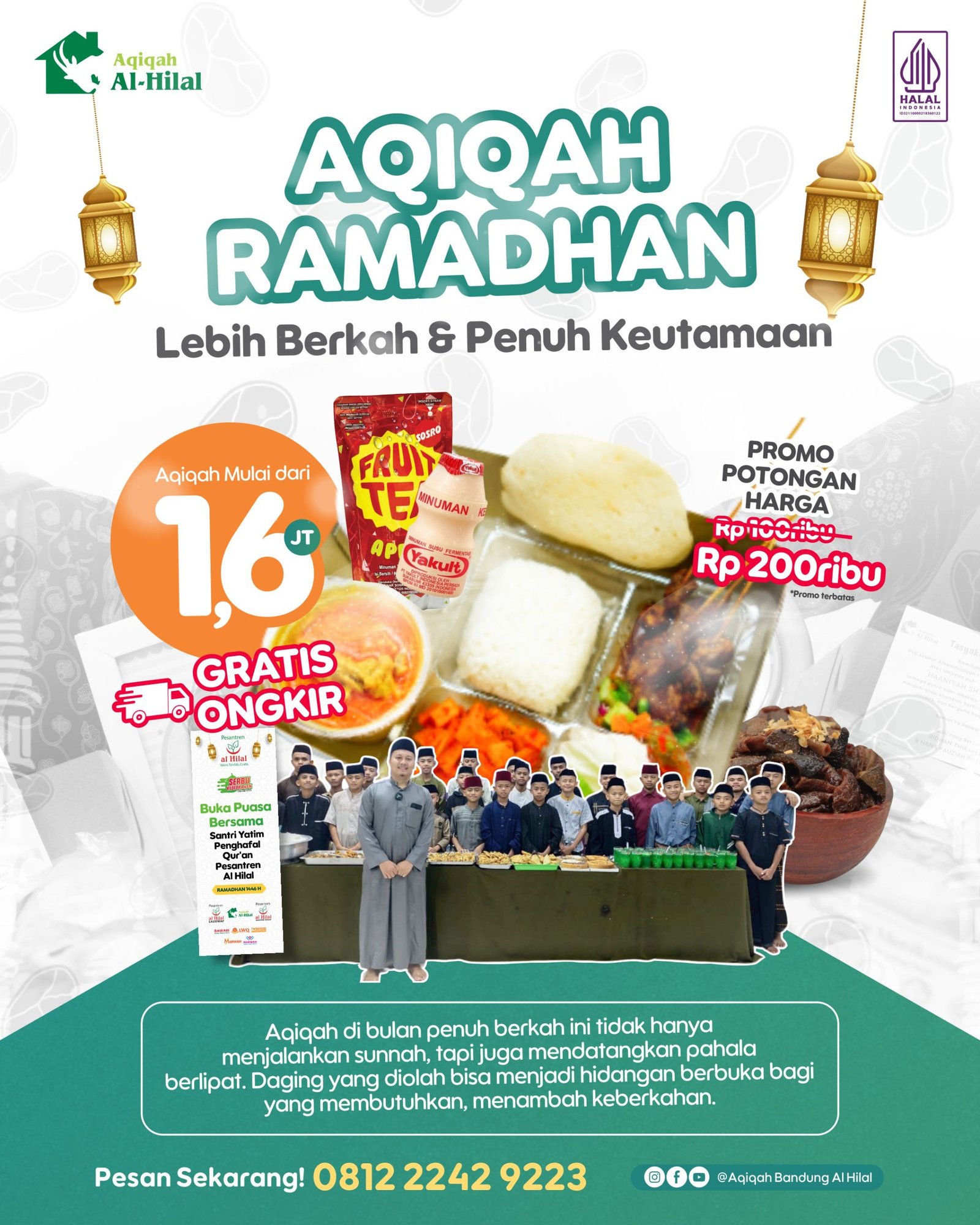 Aqiqah Cimahi | Berkualitas, Enak, Porsi Memuaskan dan Bersertifikat MUI